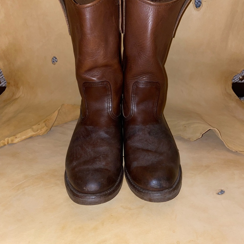 Red Wing Shoes Dark Brown Western Boots - Picture 2 of 7